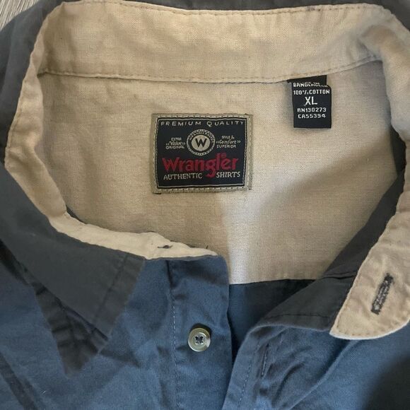 Wrangler men woven classic shirt - Picture 3 of 4